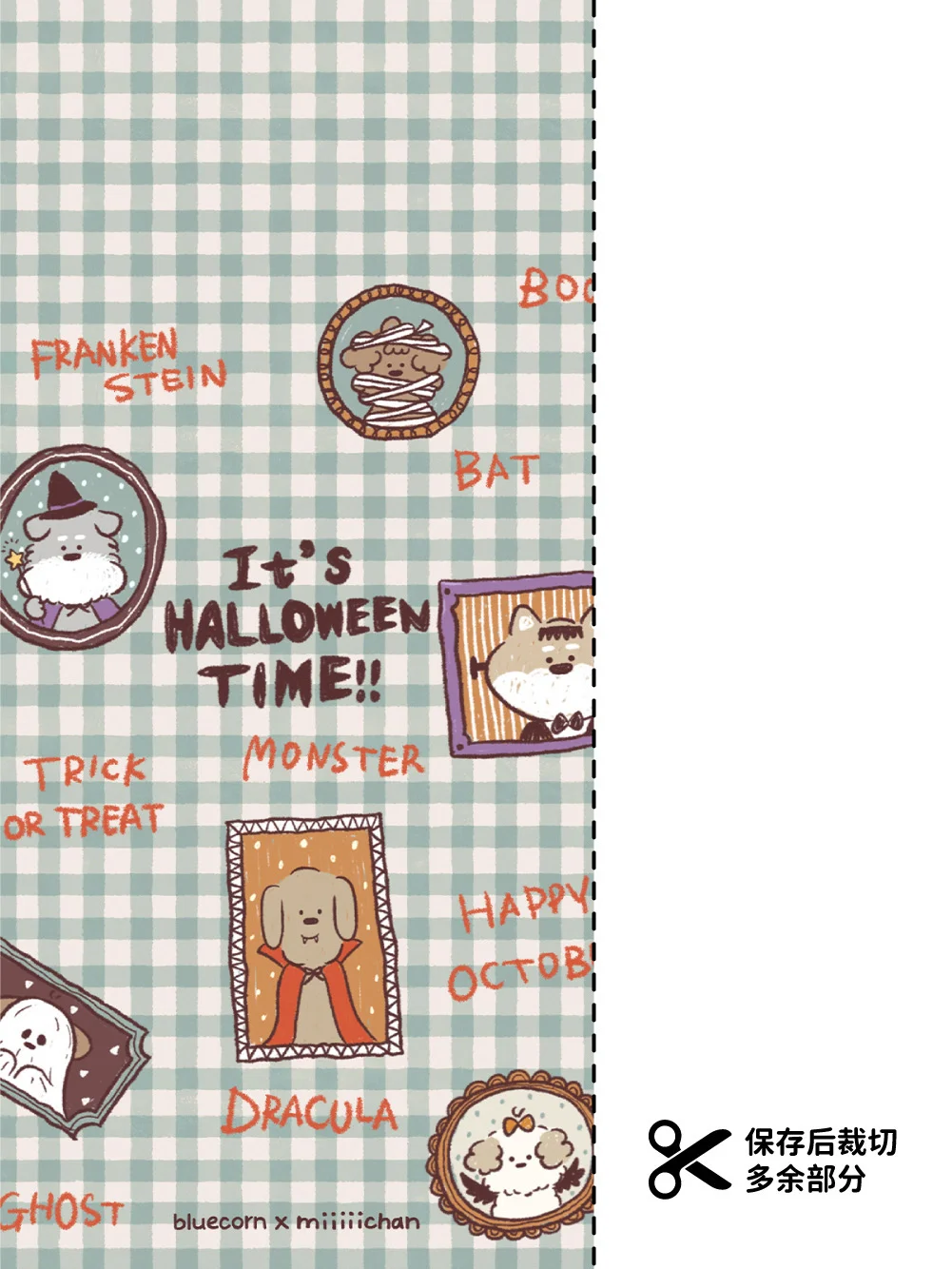 miiiiichan最新一弹壁纸分享🎃陪你过万圣节