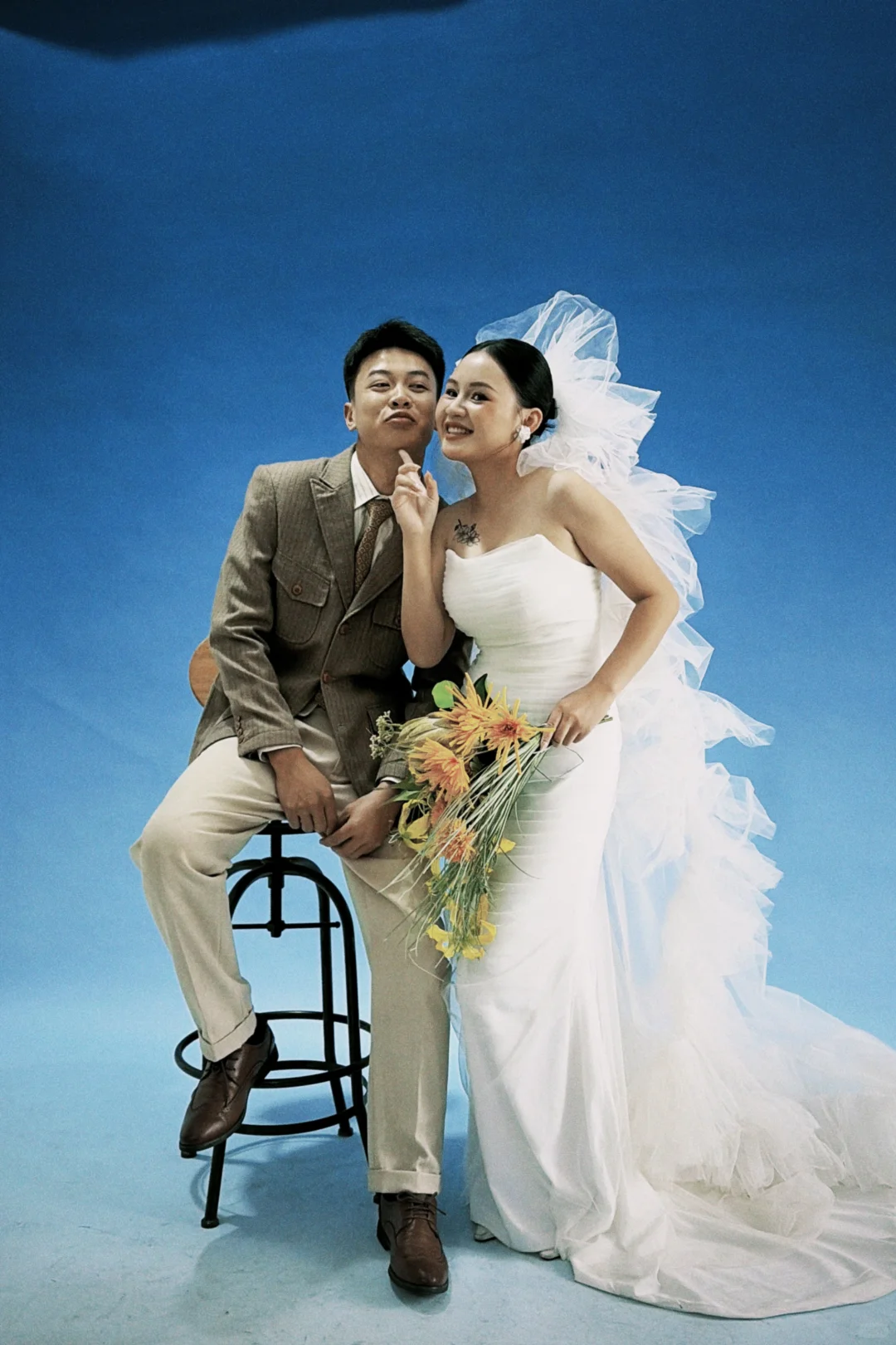 搞笑女的婚照花絮🤣真的好欢乐！！