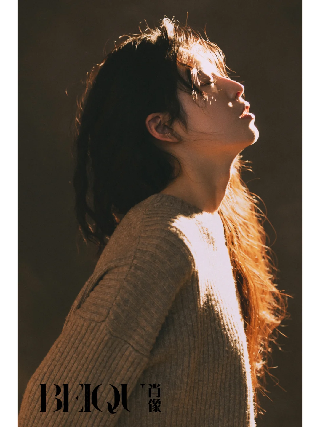 温柔风光影毛衣肖像照🔥氛围感绝了