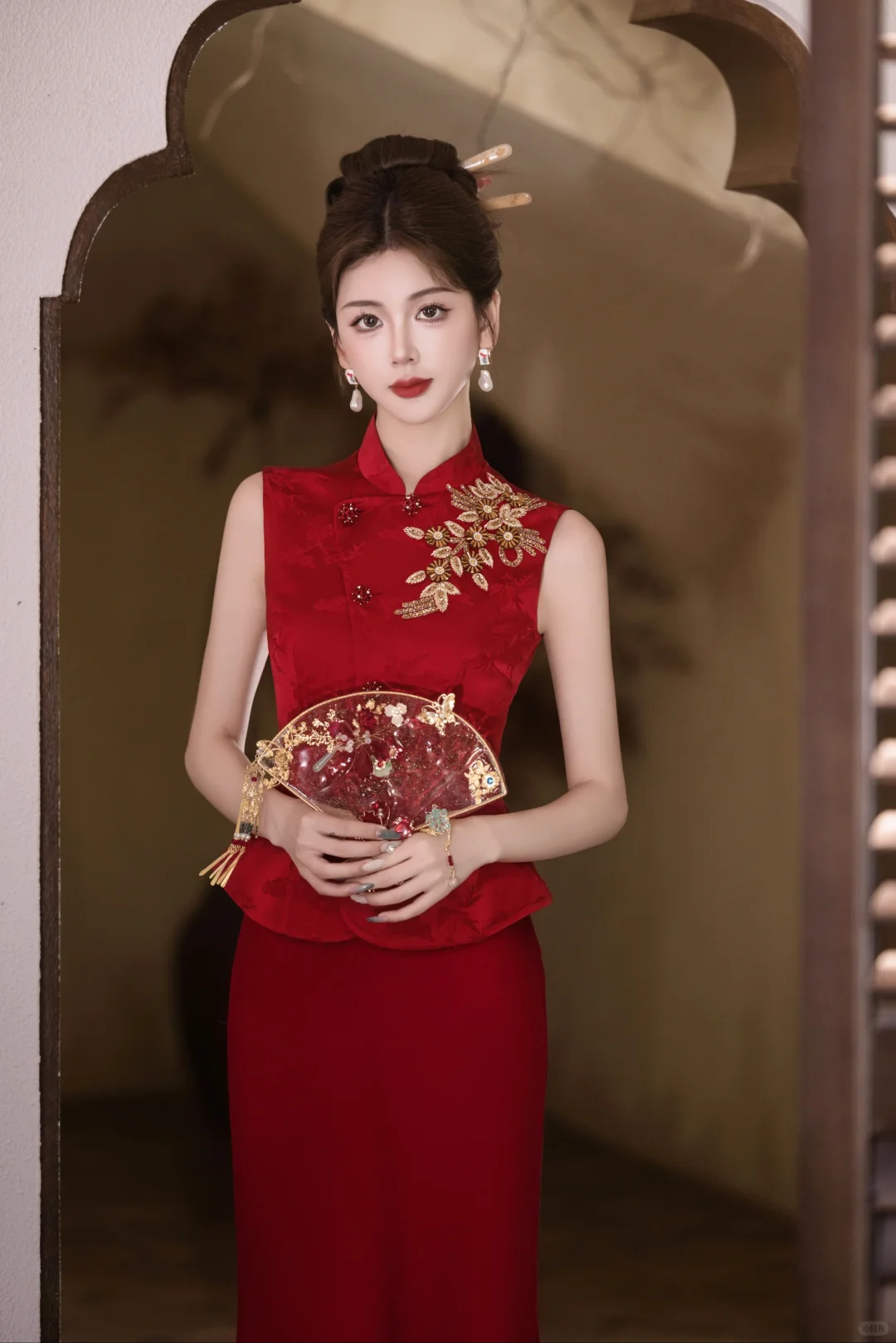 被中国红硬控了30s，新中式也太会撩了