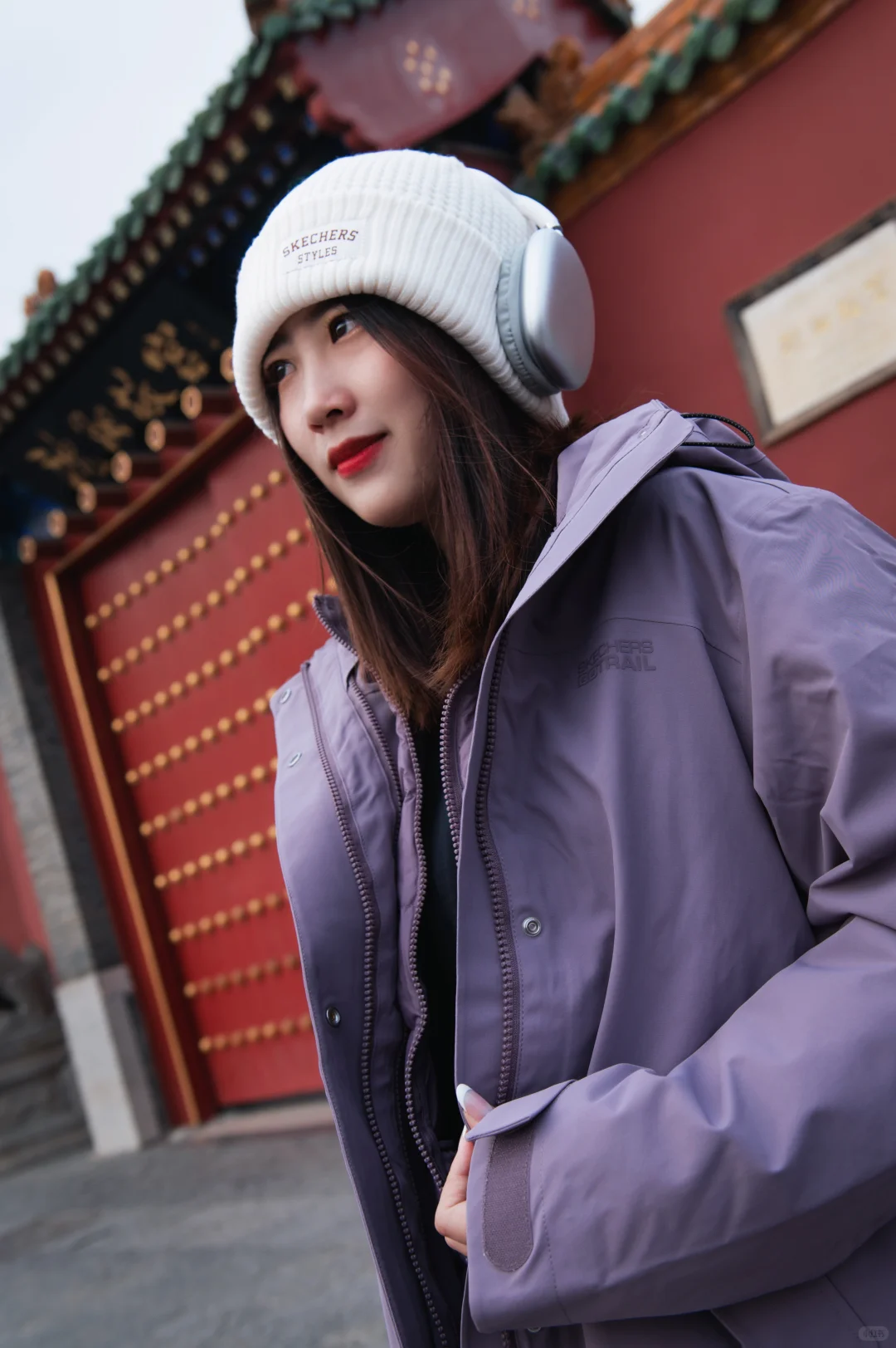 客串斯凯奇野生模特💜滴！沈阳故宫出片