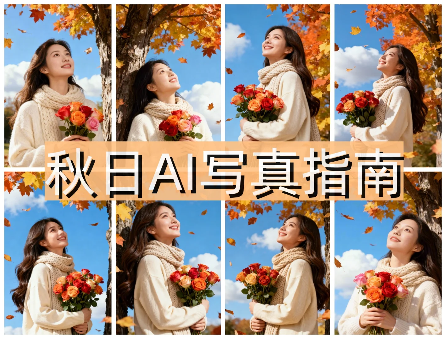 谁懂啊！用 AI 拍秋日写真(含指令欢迎返图)