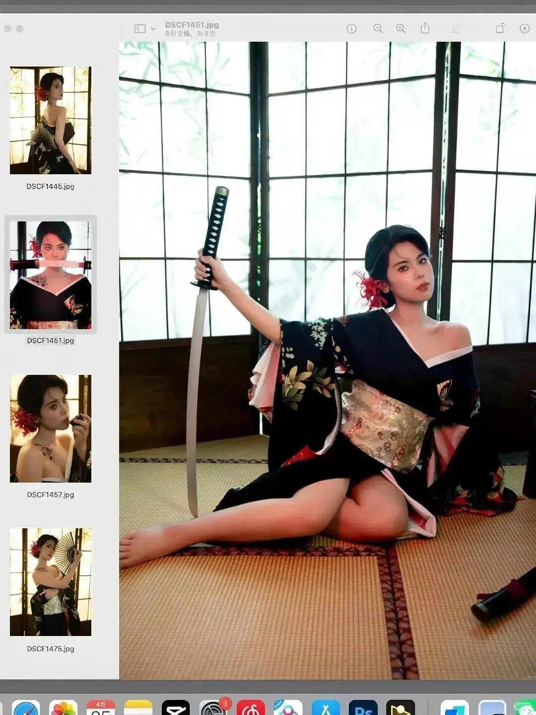 东莞超多人拍的💕恶女花魁写真⚔️美死了