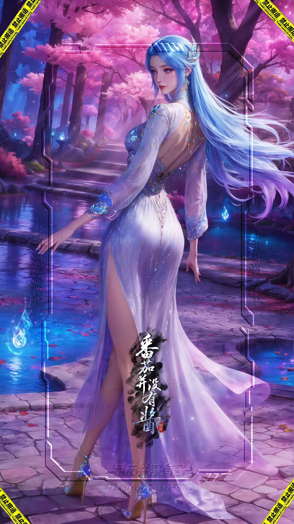 唐舞桐游玩校园-ai稿件展示