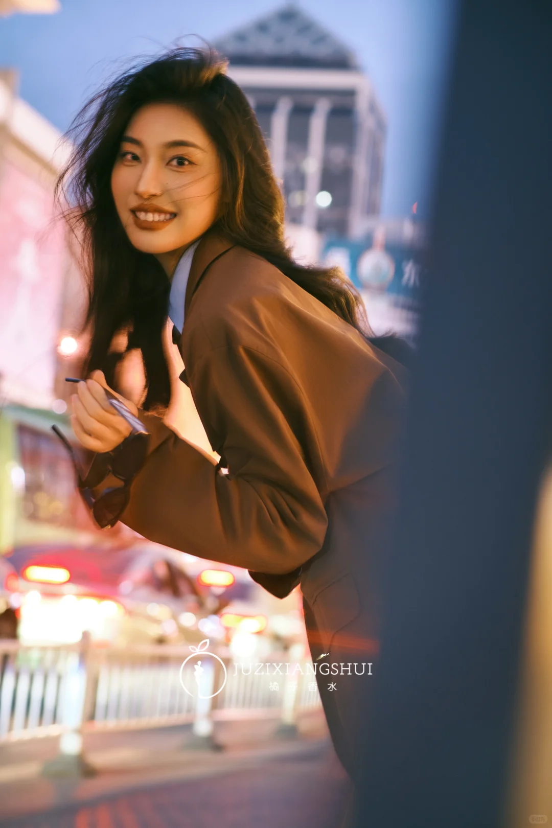 夜景氛围感写真、氛围感拉满