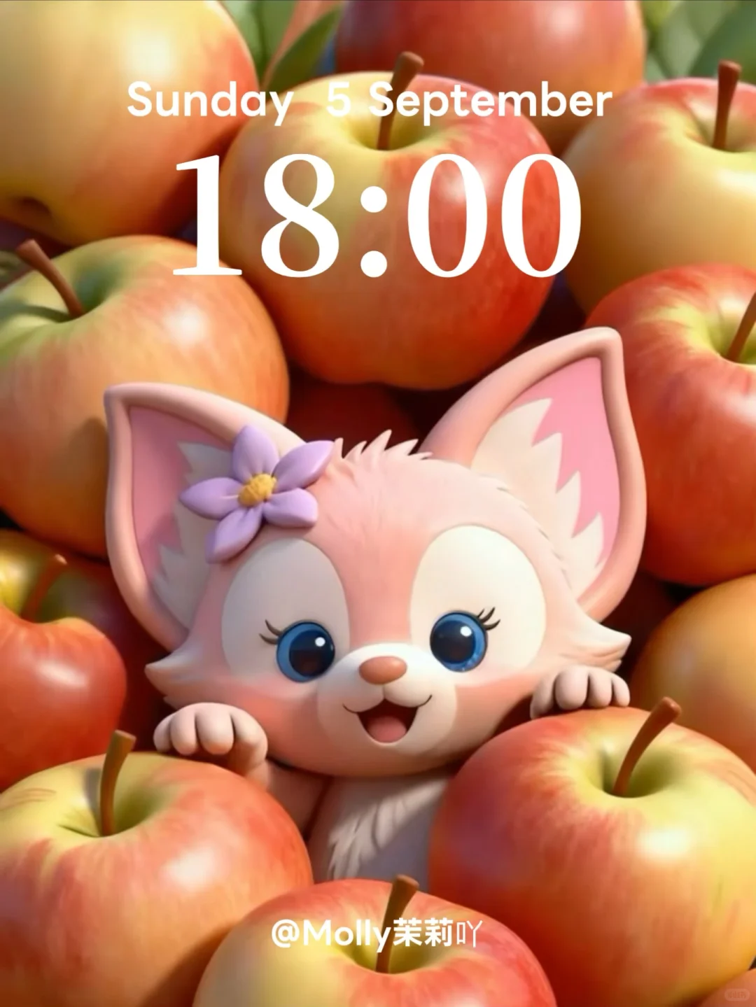 动态壁纸｜玲娜贝儿.满屏苹果【150】