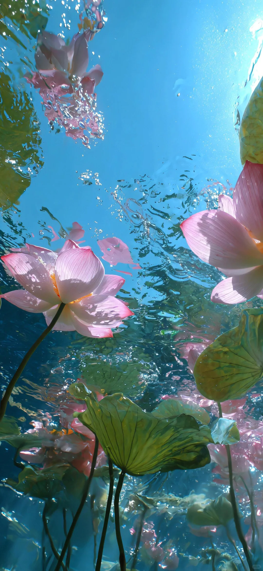 iOS26景深3D高清壁纸来啦～🪷🍀