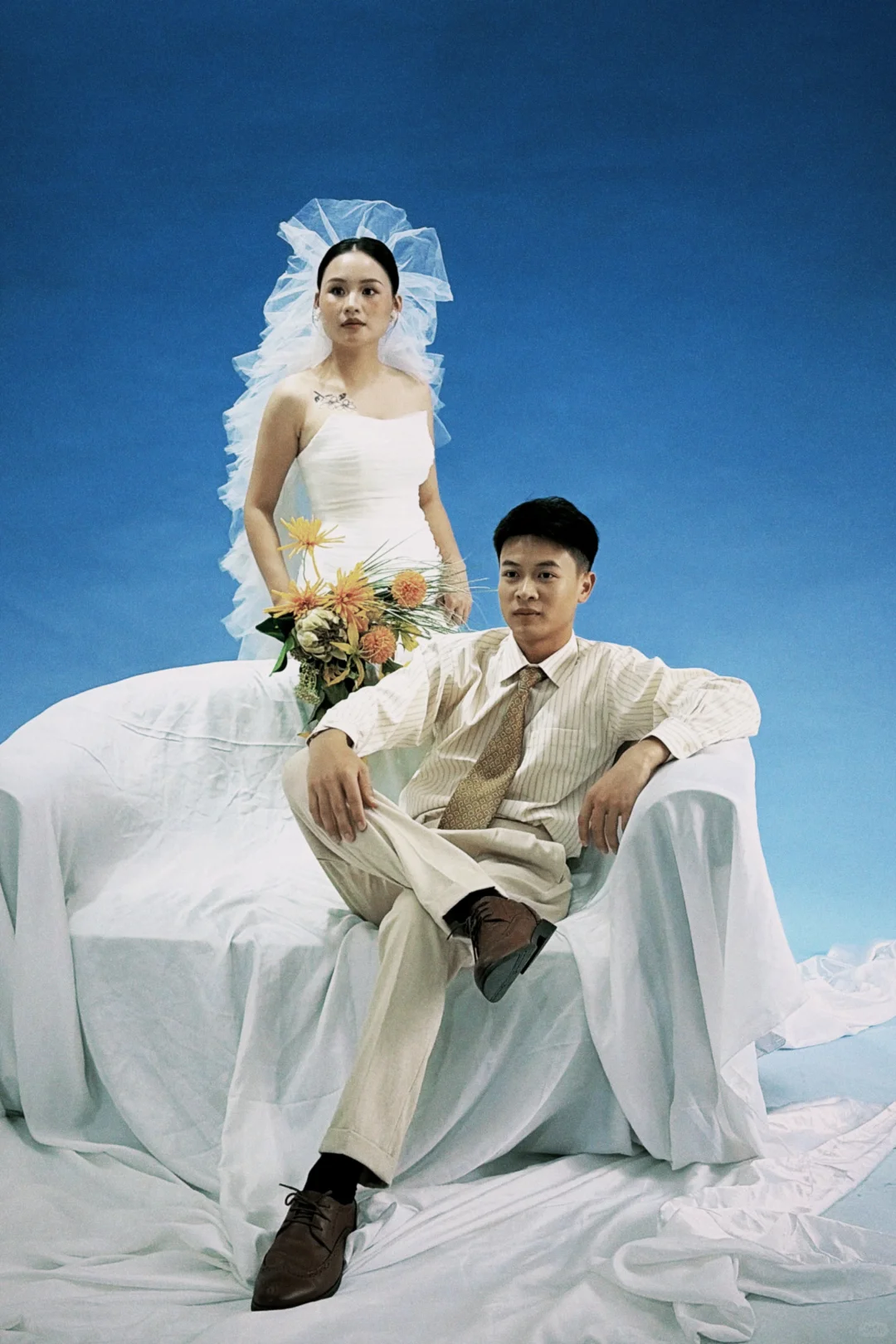 搞笑女的婚照花絮🤣真的好欢乐！！