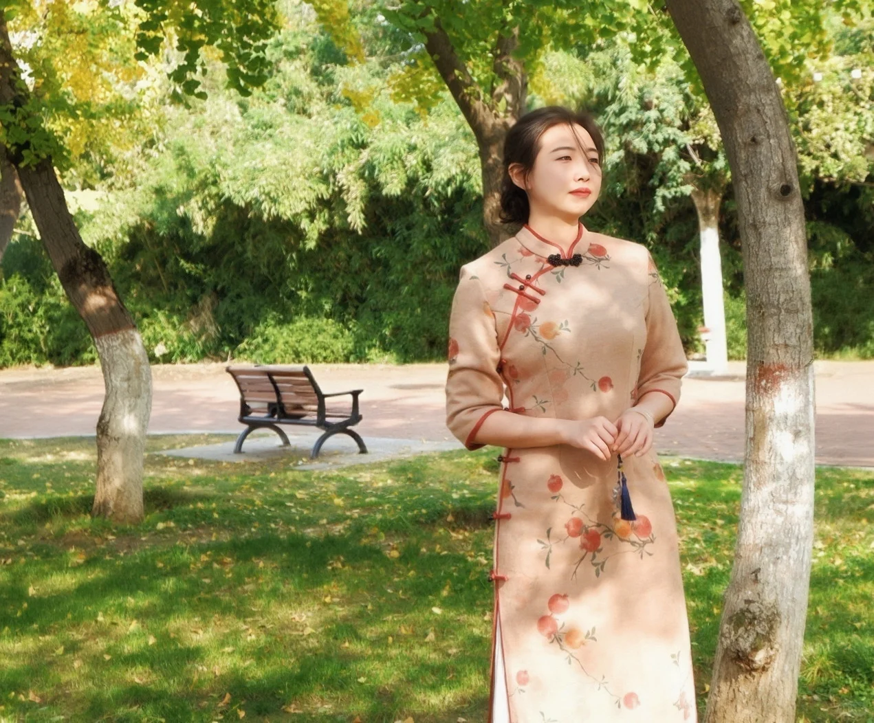 旗袍如诗 婉约优雅