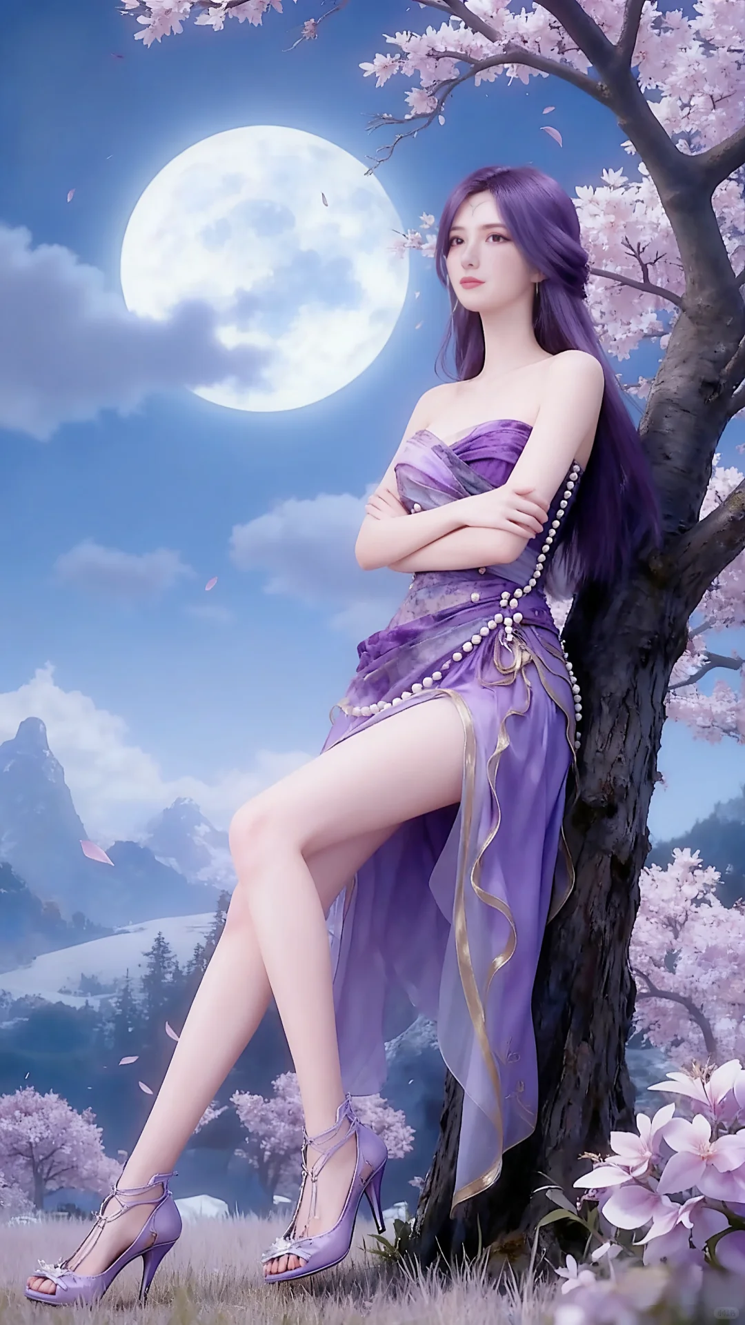 国漫女神穿上现代装安妙依