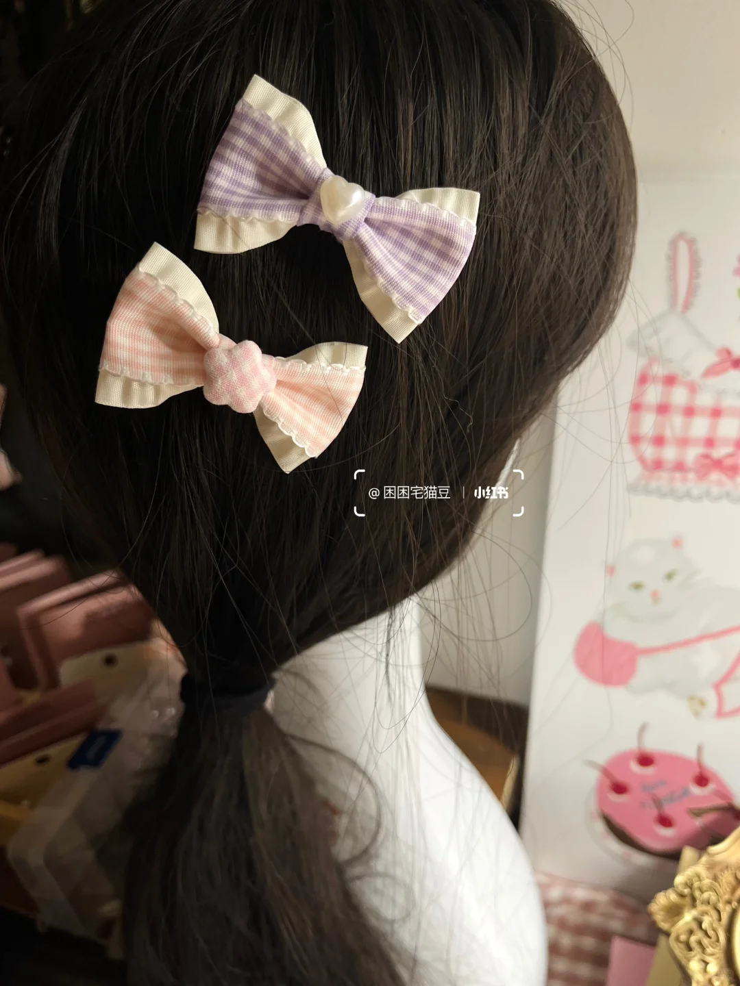 美少女的漂亮蝴蝶结发夹🎀🧚🏻‍♀️