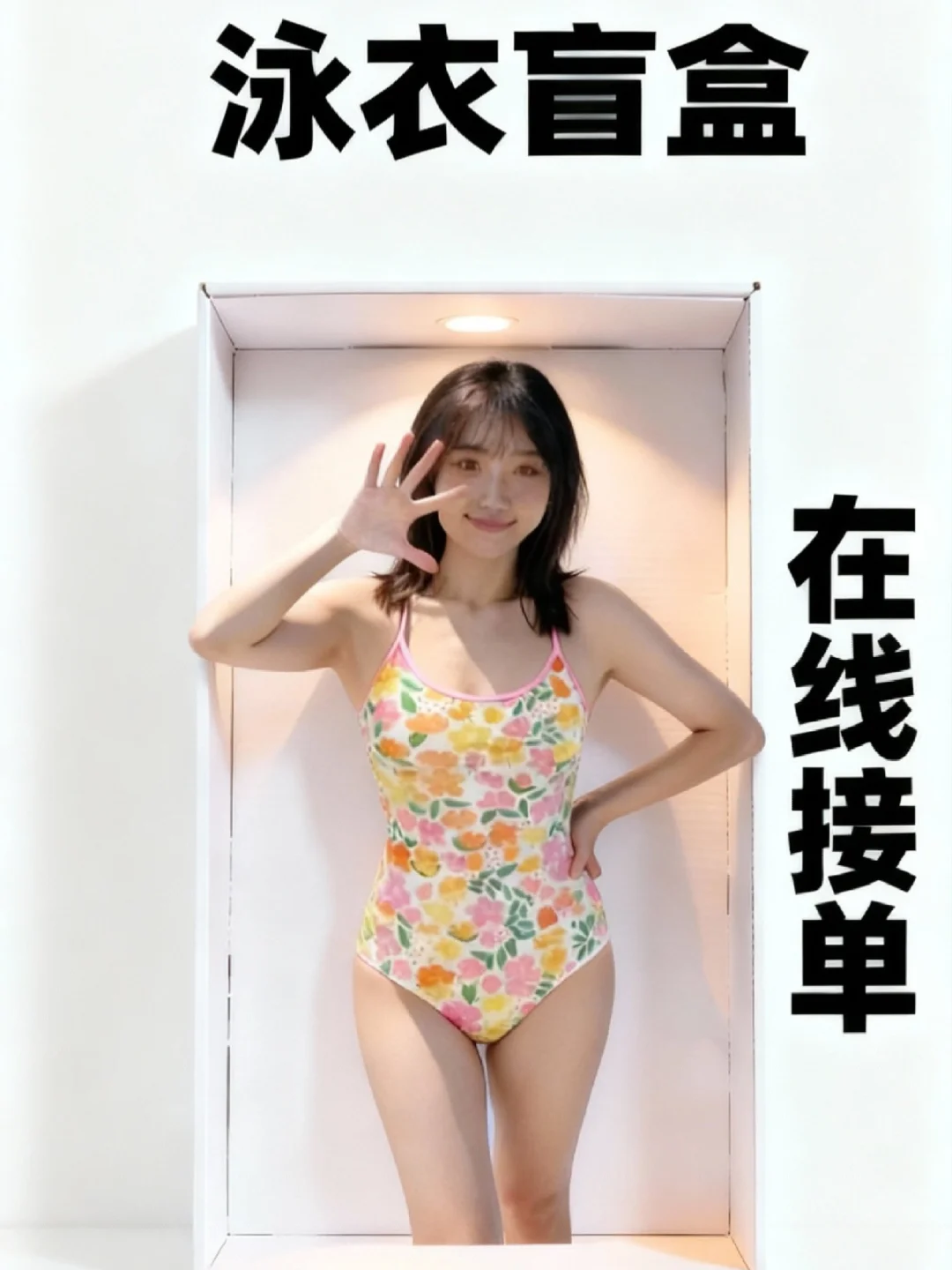 泳衣盲盒来了、款式随机、泳衣盲盒来了！