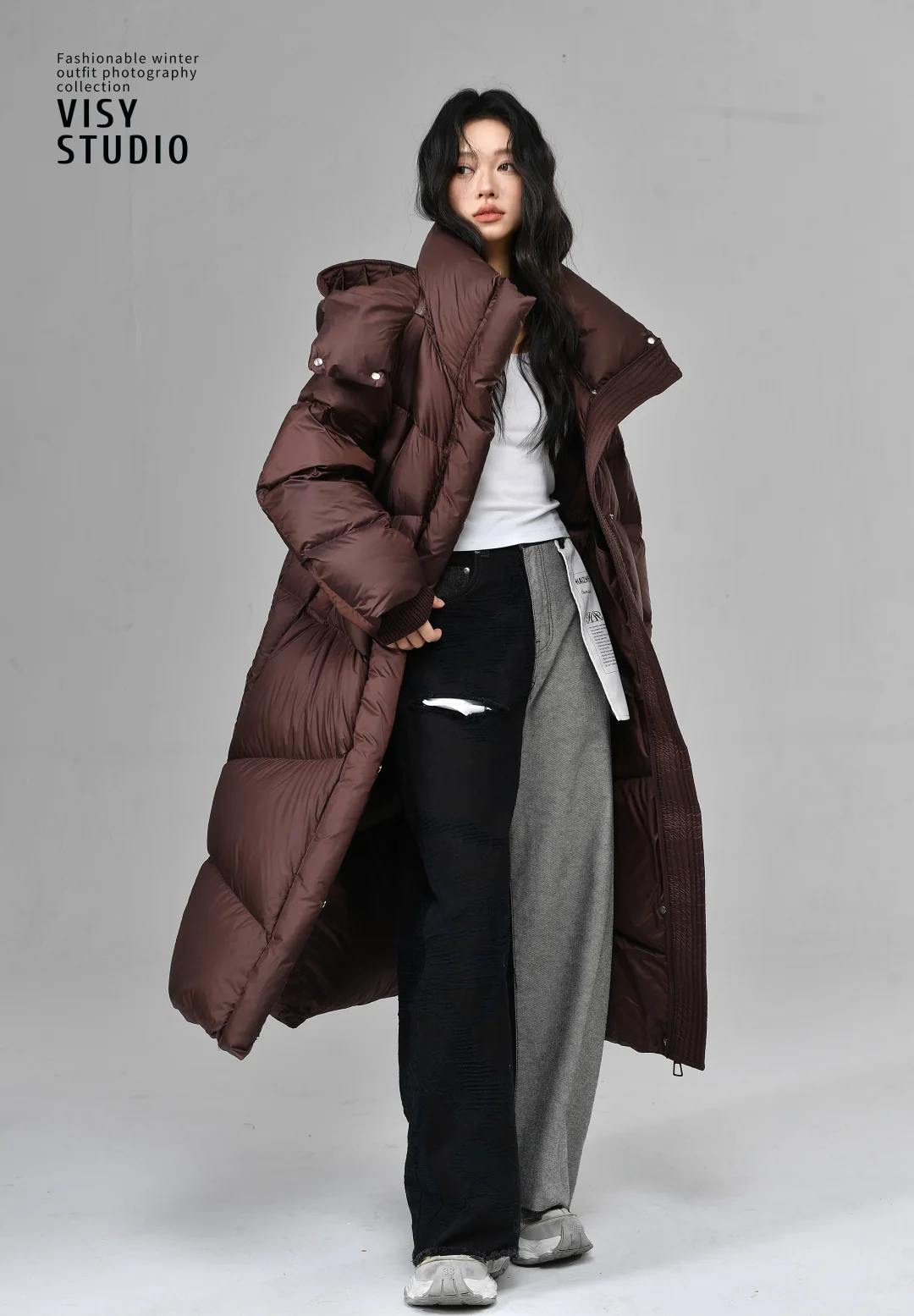 羽绒服大片｜模特这么拍更带感