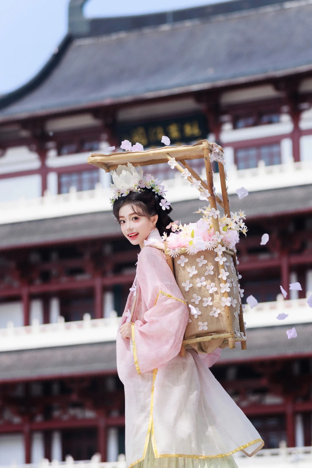 长沙写真｜阳光下的古风美少女