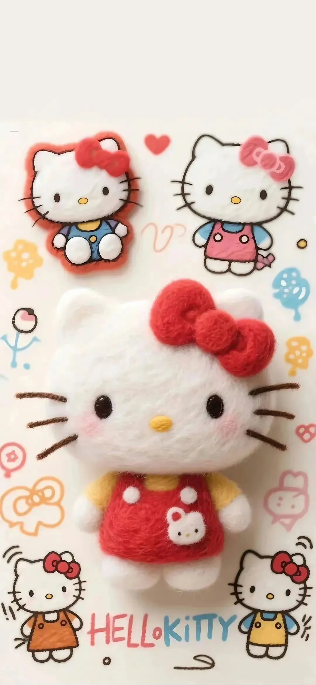 Hello Kitty｜毛绒壁纸