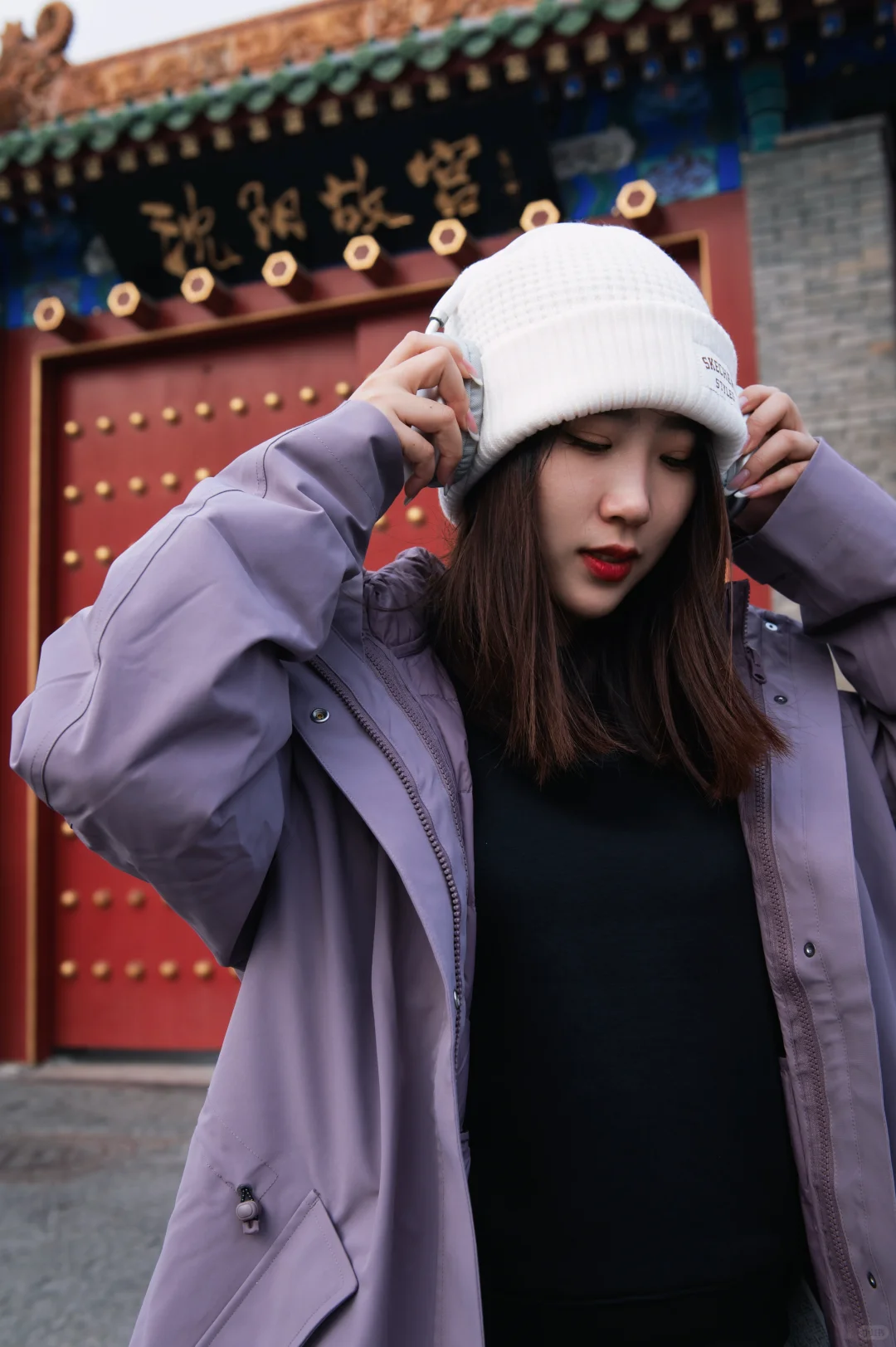 客串斯凯奇野生模特💜滴！沈阳故宫出片