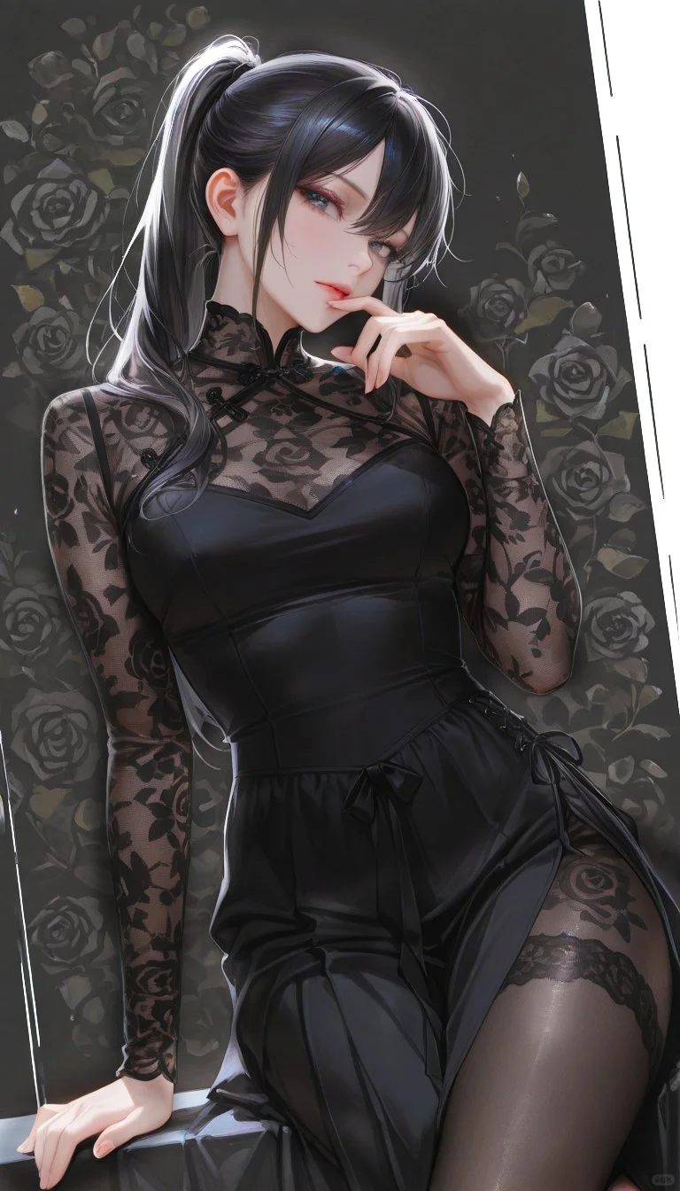 壁纸！！蕾丝……黑丝……大花……才是王道