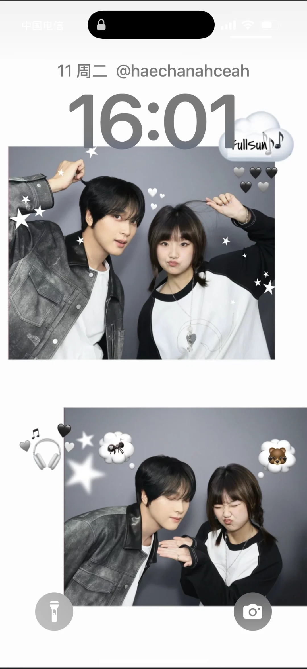 拍了photoism就要做成壁纸吧！🤍😭