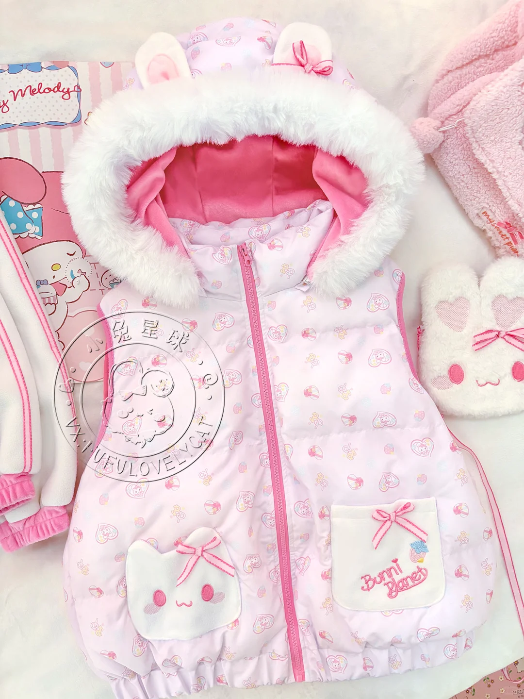 好萌…超多老婆蹲的萌萌兔粉色款已经上线！！