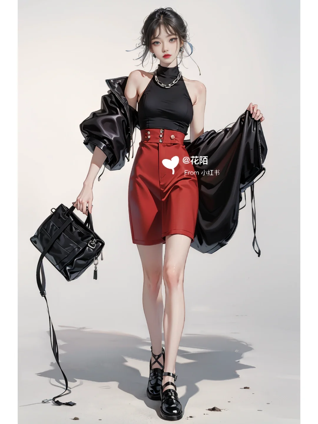 AI穿搭|女孩子要使劲的漂亮起来