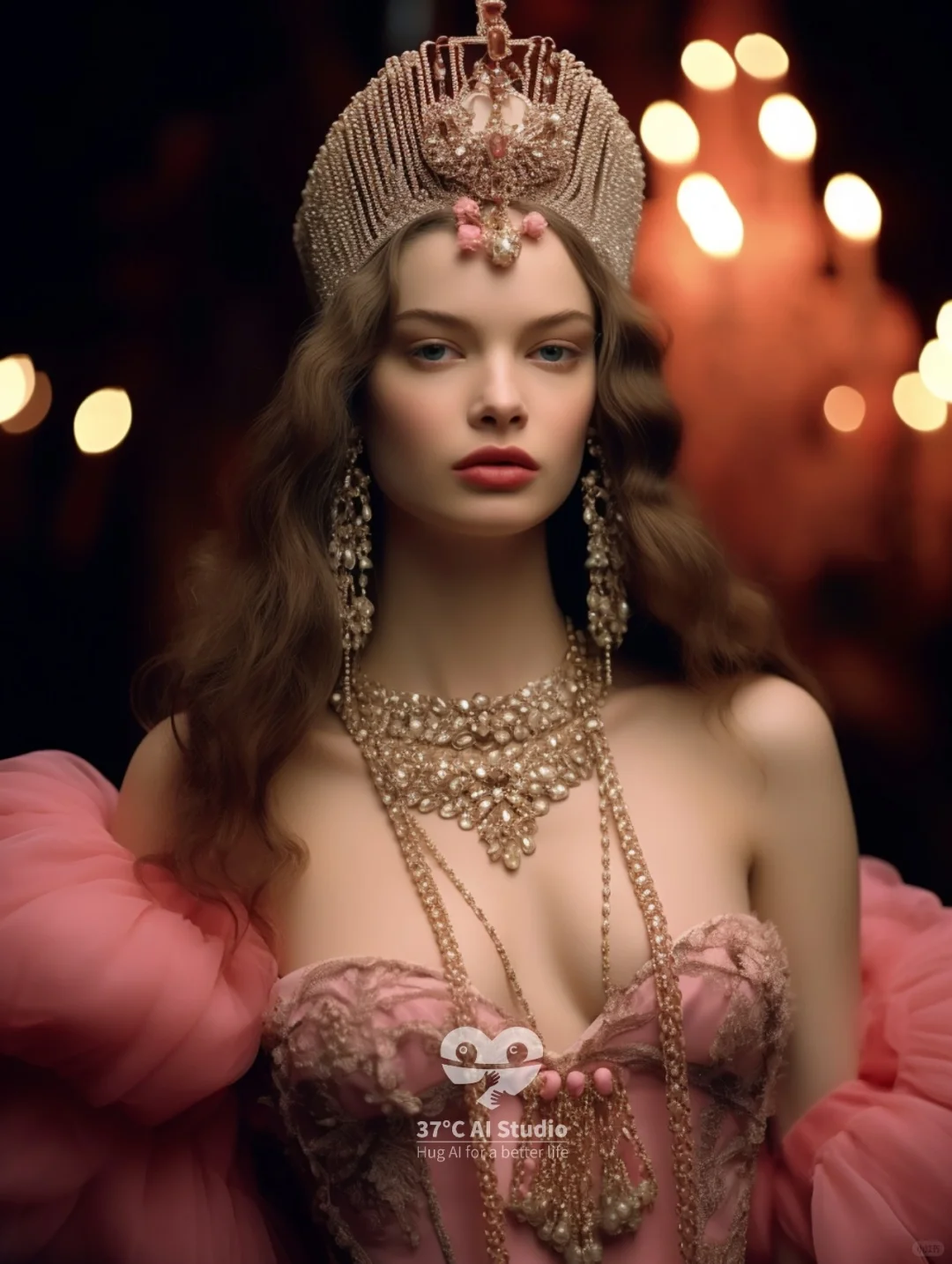 女王👸🏻风写真｜Ai美女写真midjourney