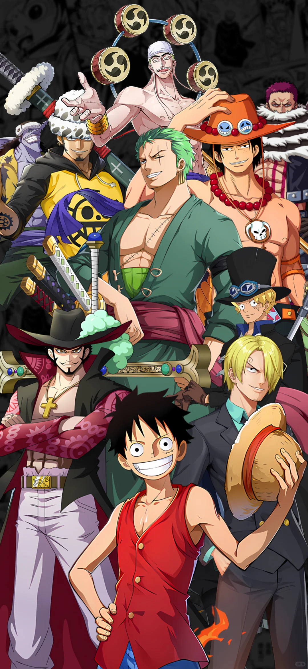 海贼王喜爱角色大合集！手机壁纸！