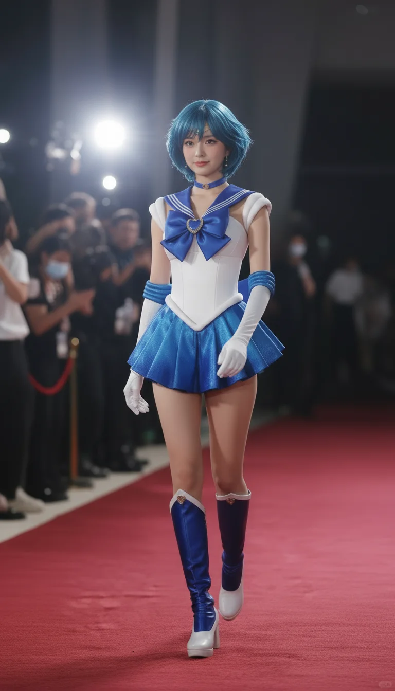 分享一组美少女们的走秀图