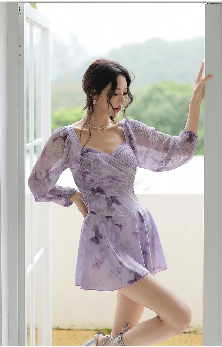 🌴2025新款！显瘦连体泳衣👙