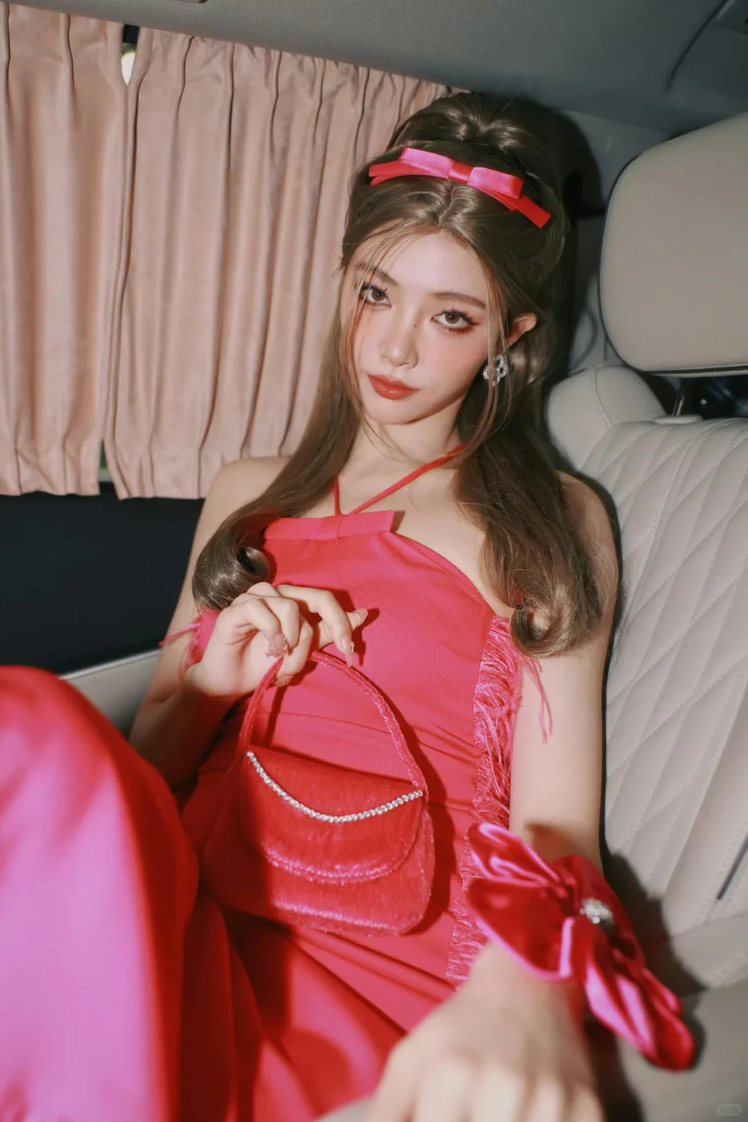 许佳琪-来个甜妹氛围感的粉色写真吧~