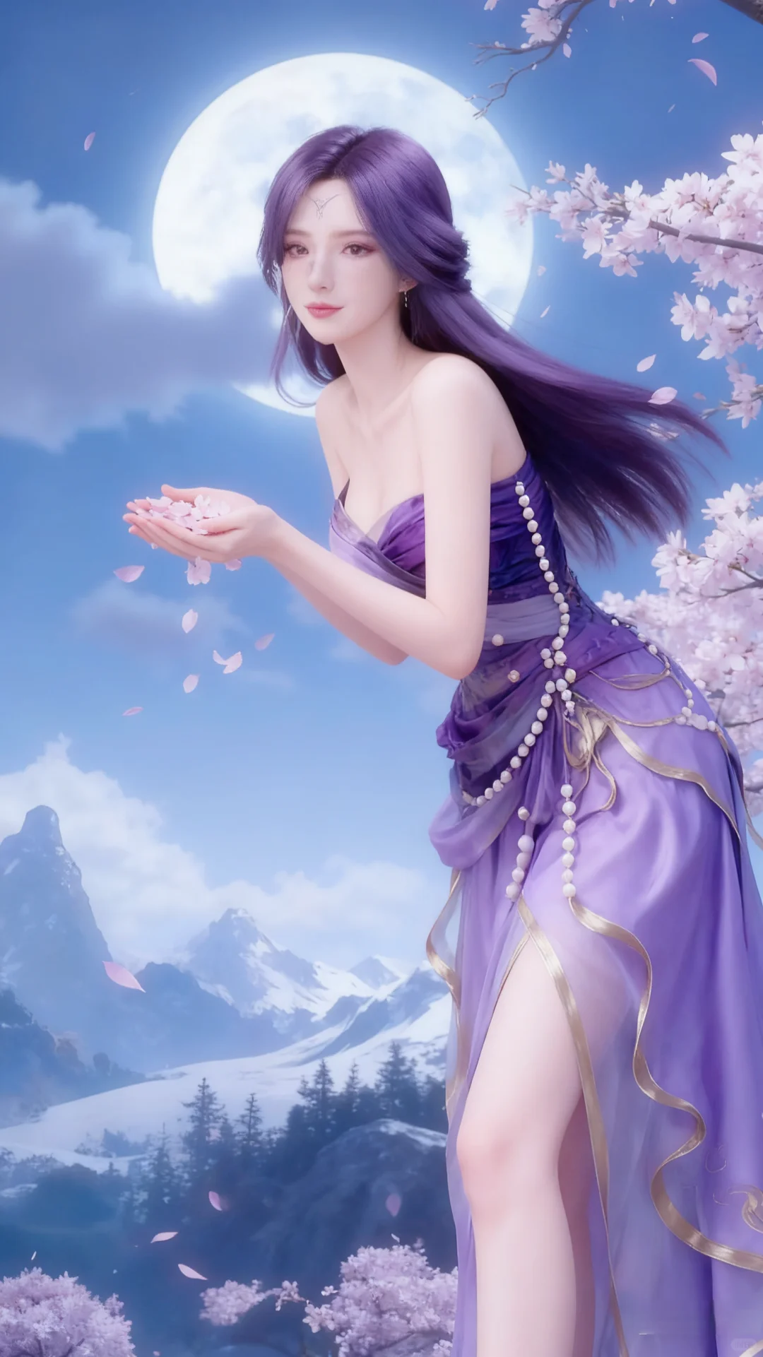 国漫女神穿上现代装安妙依