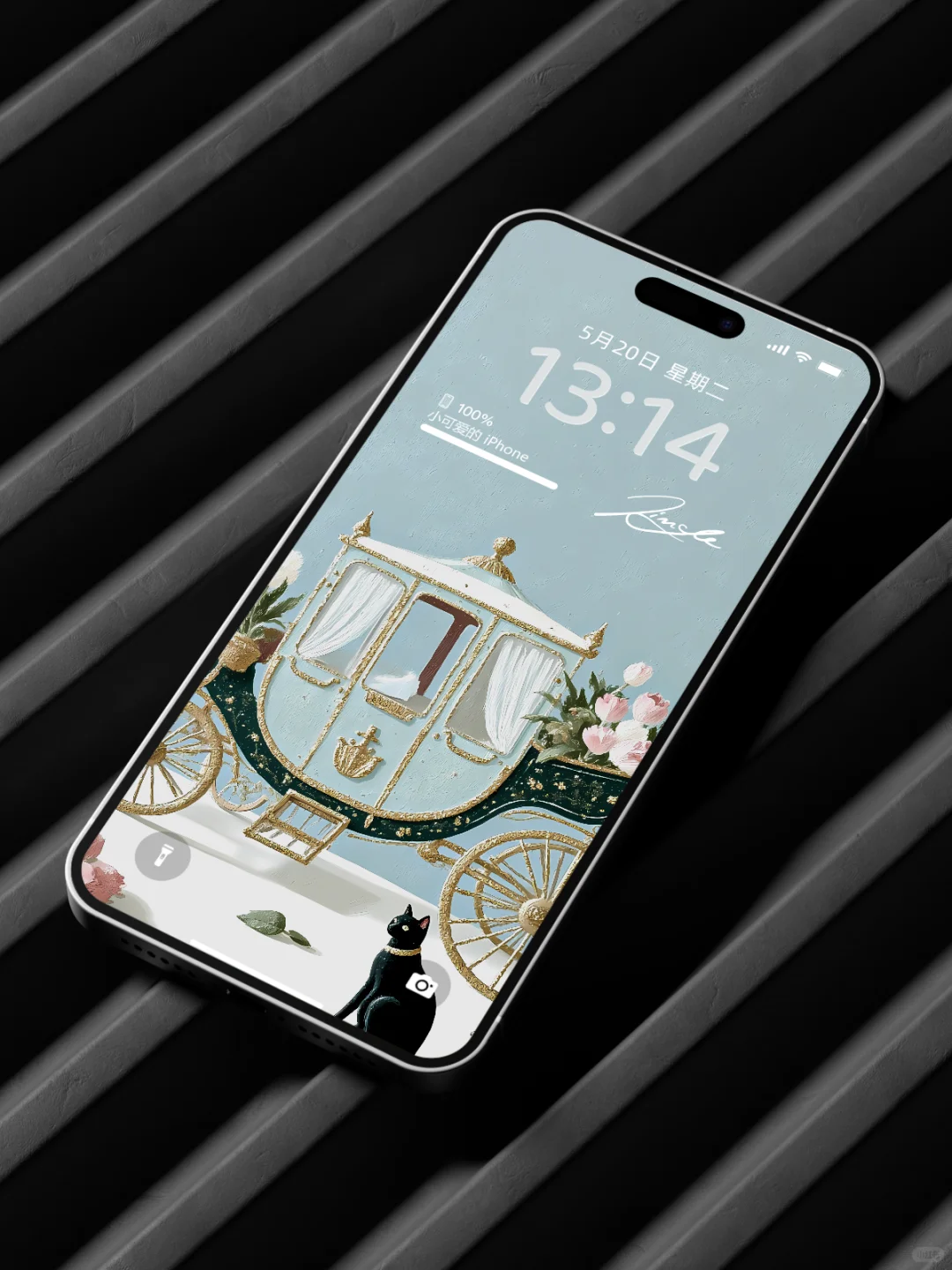 小众iPhone壁纸高清全屏 |鎏金复古绿 | B40