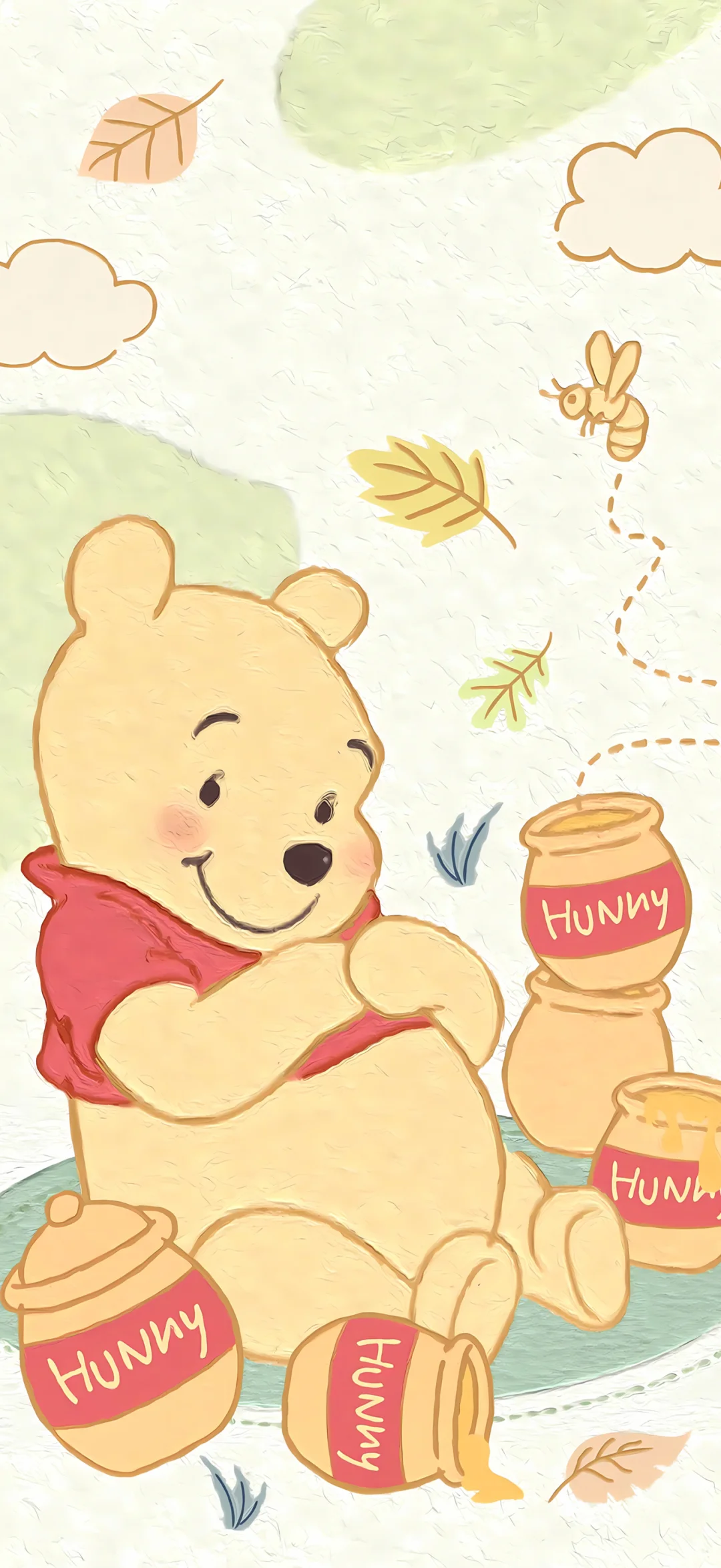 维尼熊壁纸.治愈系文字壁纸
