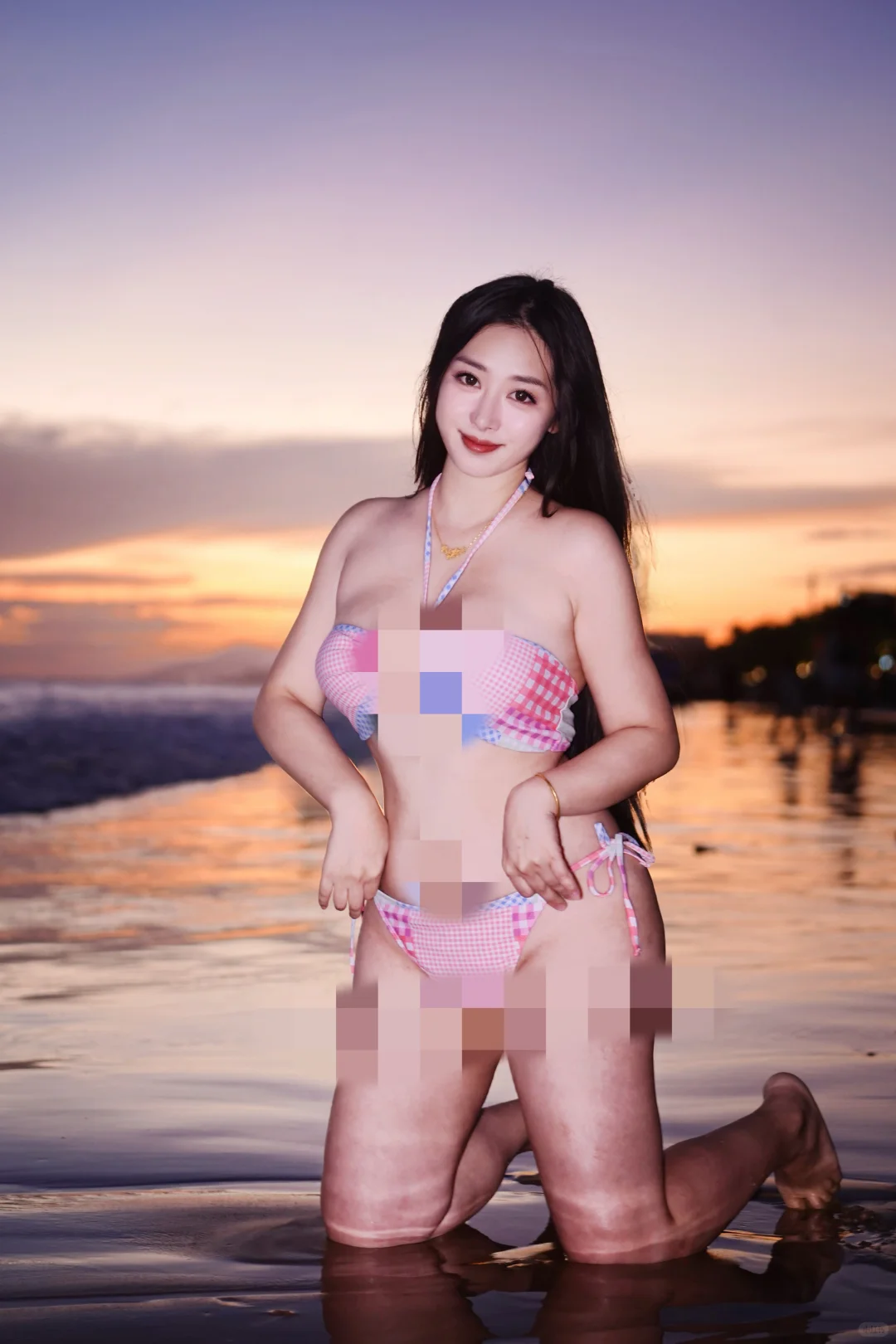 绝美的海边泳衣，美到失语～