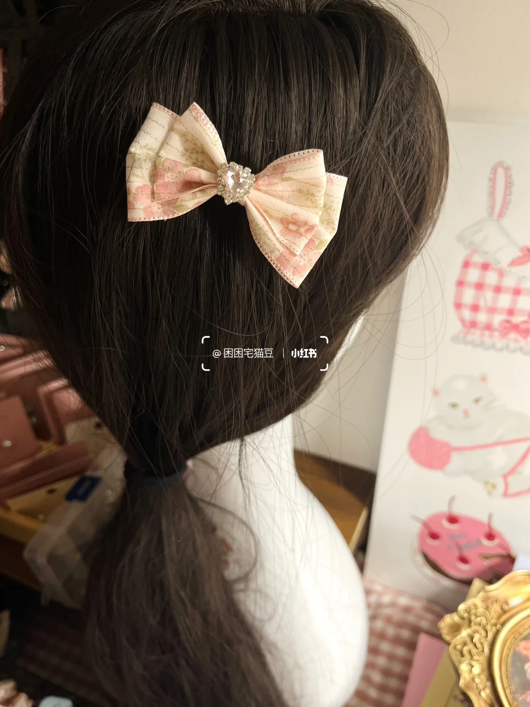 美少女的漂亮蝴蝶结发夹🎀🧚🏻‍♀️