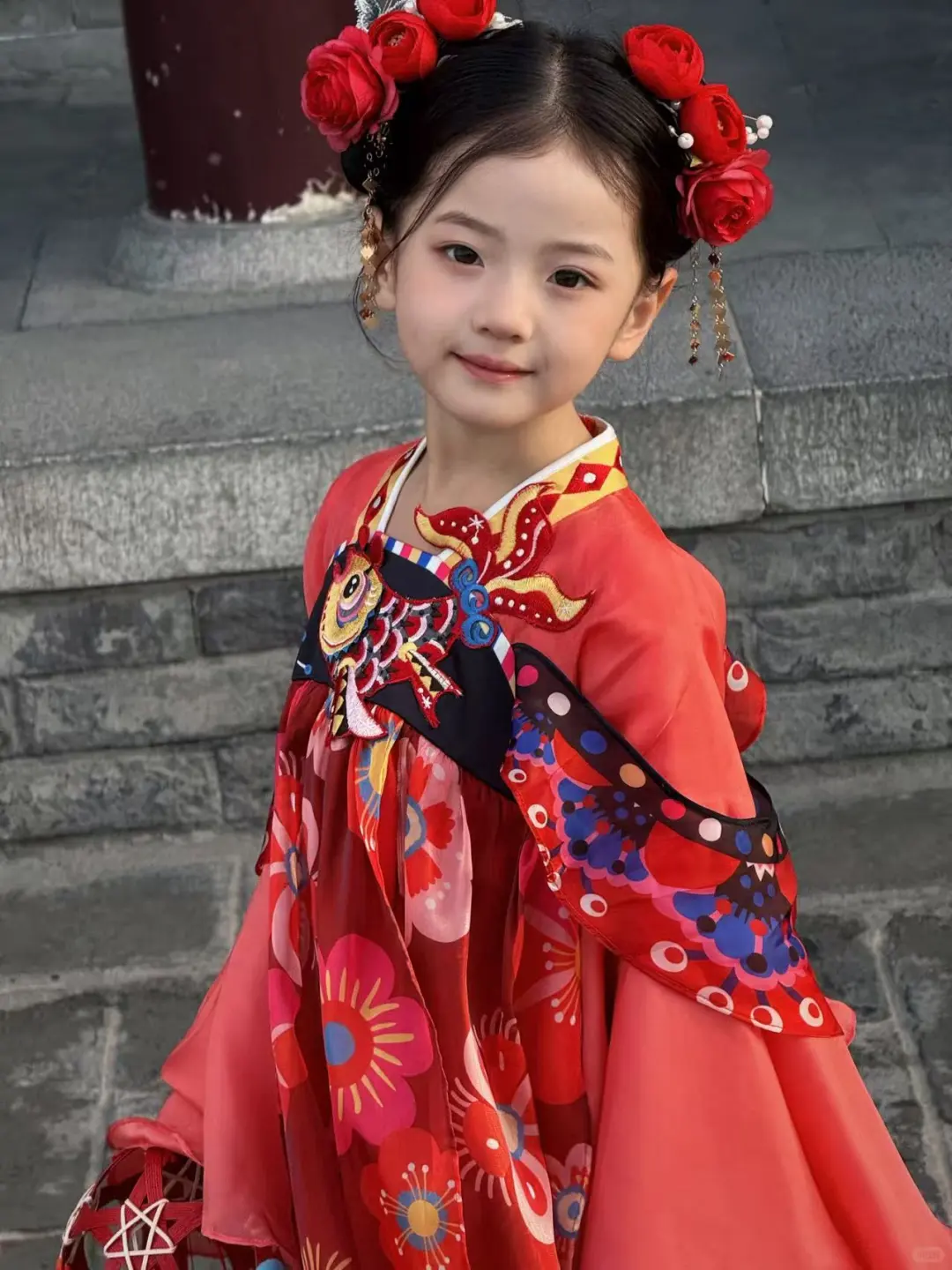 在西安古城墙当一天大唐在逃小公主🏮