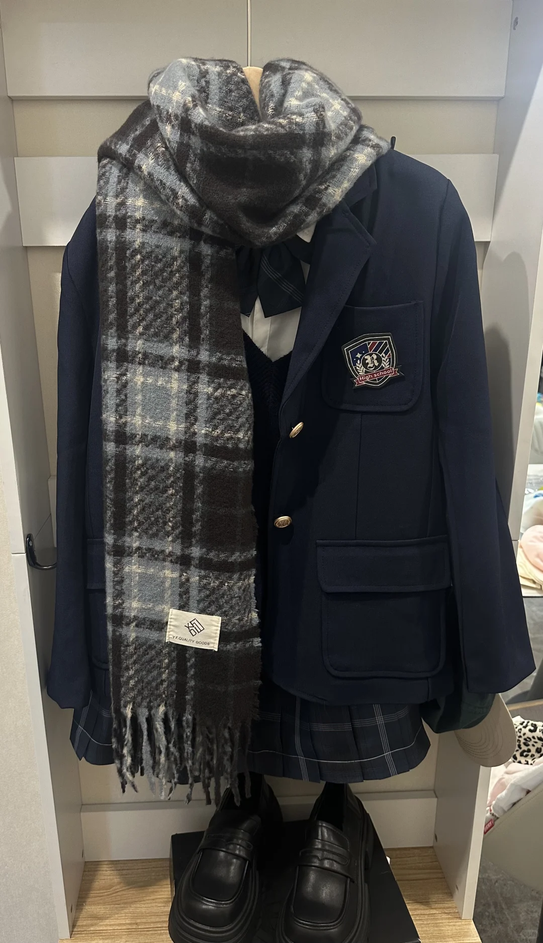 搭jk超好看的围巾就是它啦🧣