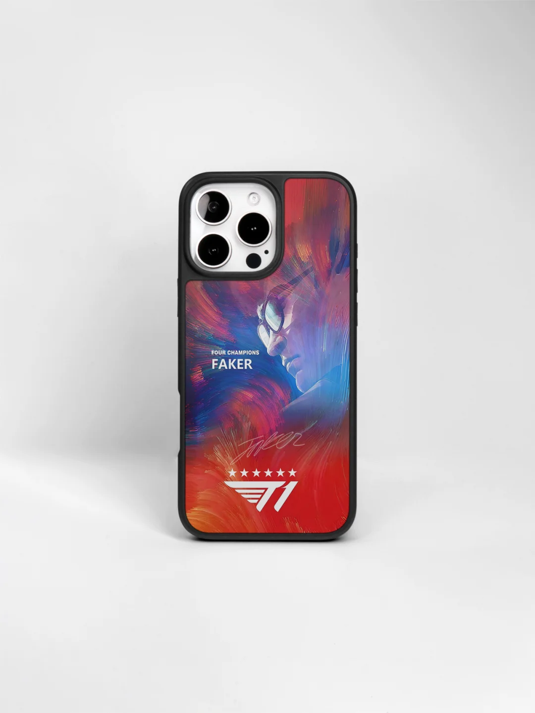 六星Faker壁纸，李哥粉定制成手机壳，帅气