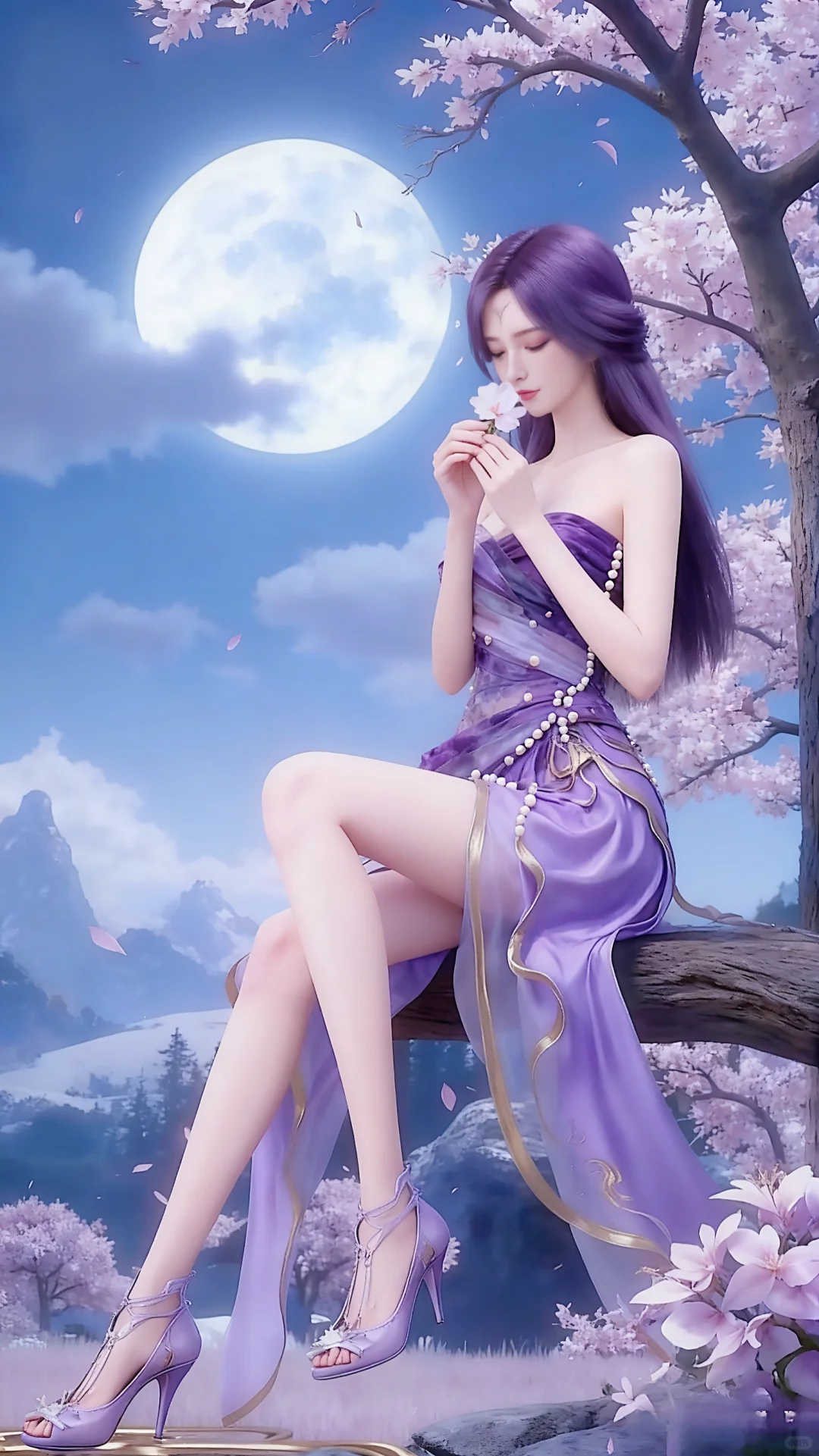 国漫女神穿上现代装安妙依