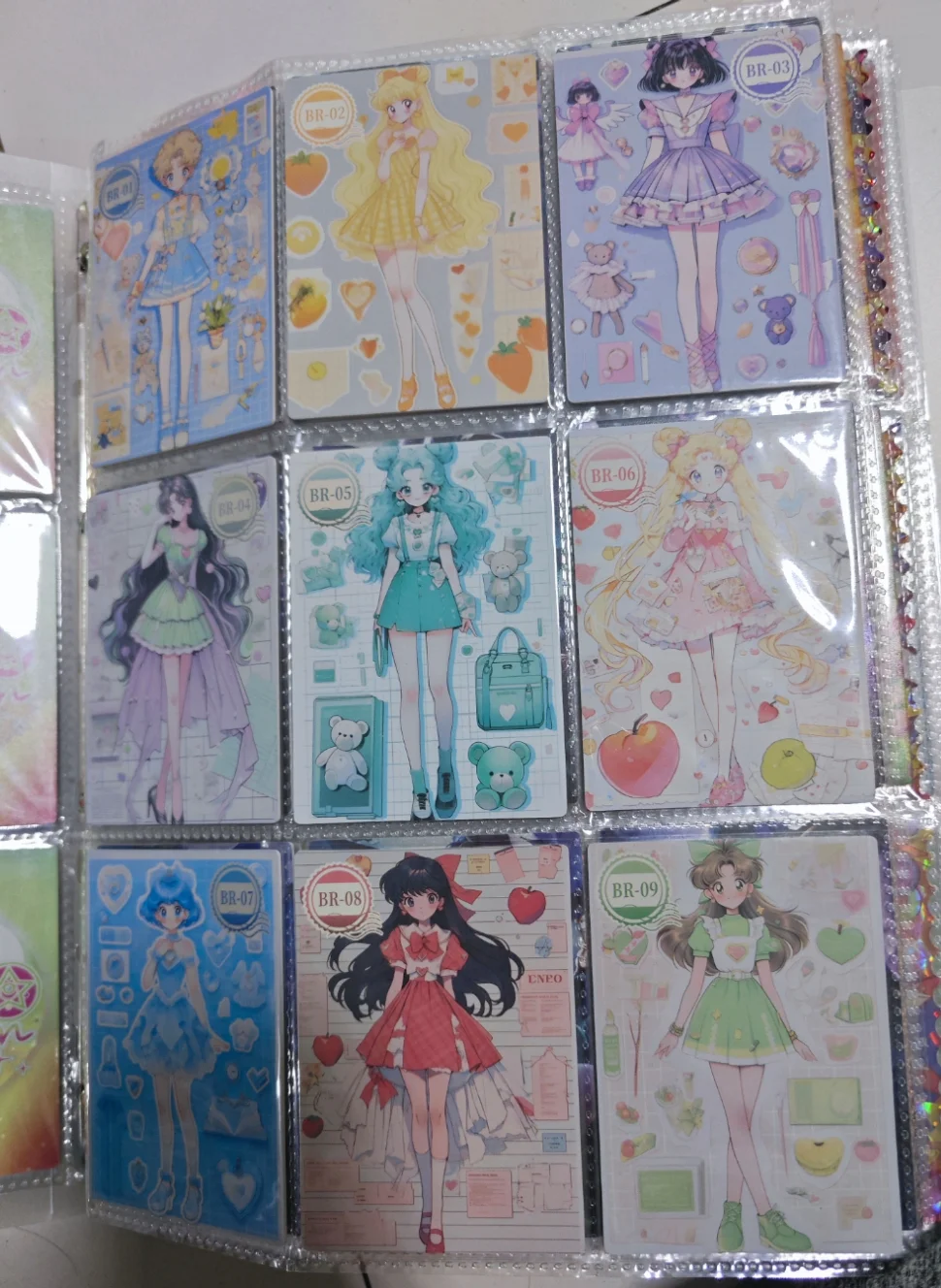 10🍞一套美少女战士套卡