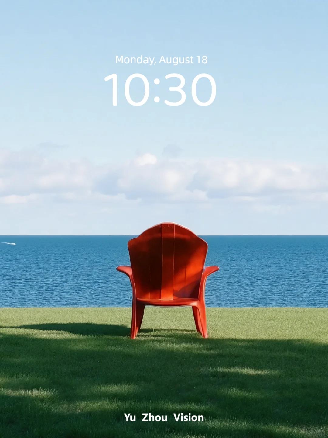 海边的孤独座椅| 氛围感壁纸