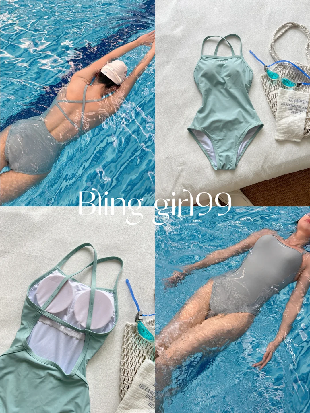 海盐系👀 超小众高颜值竞速泳衣🐬🫧