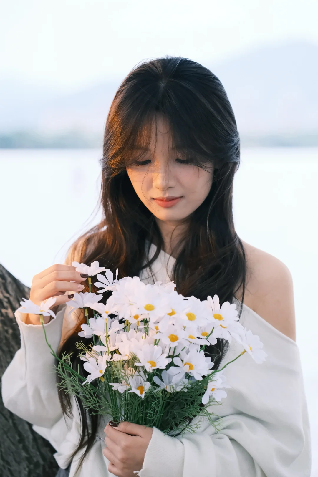 当模特说我适合拍甜美活泼的