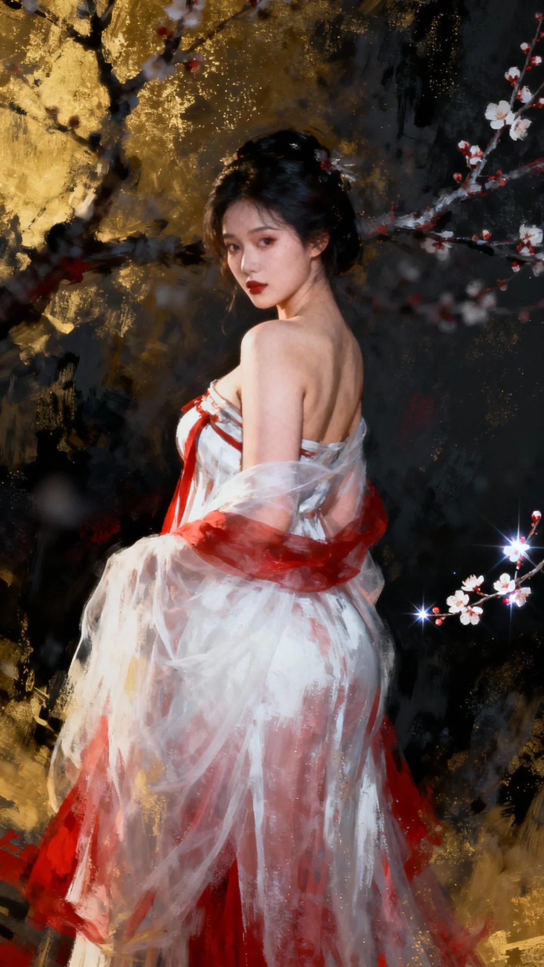 AI壁纸|梅花幽怜