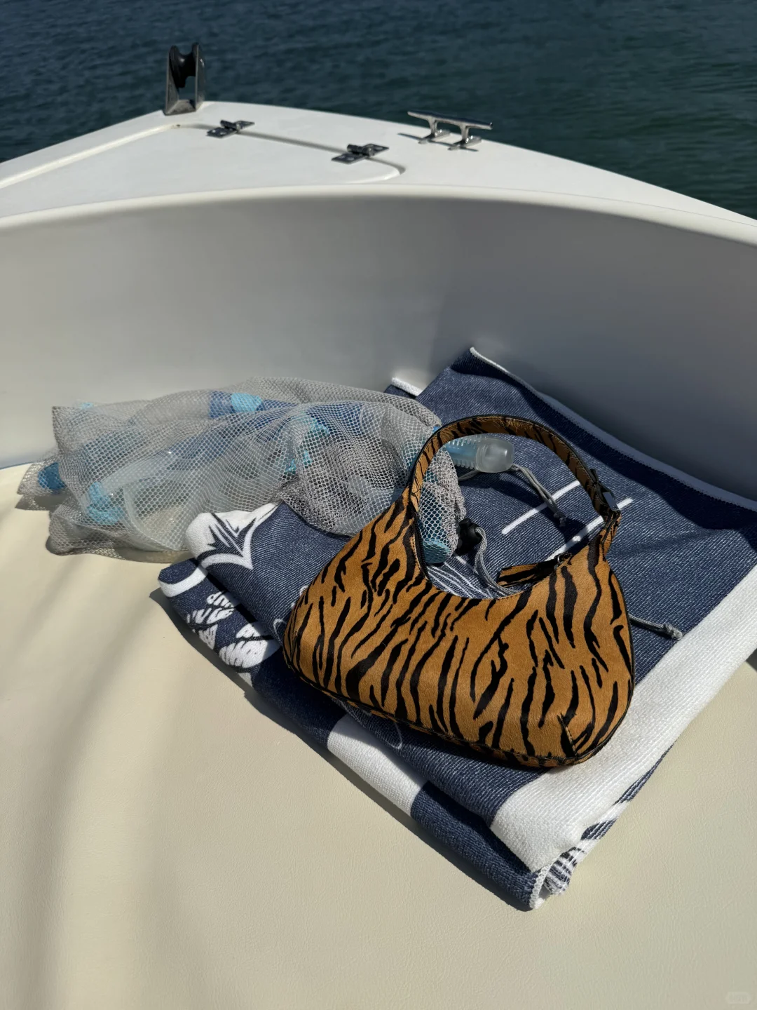 OOTD | Tiger print bikini 🐚👙