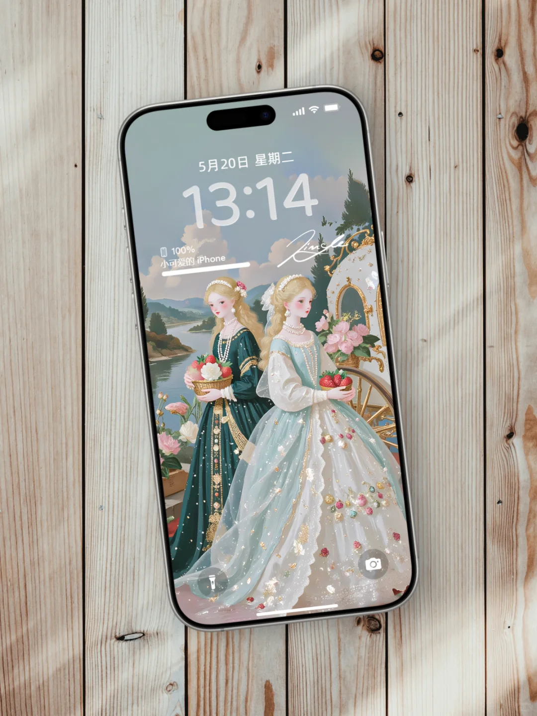 小众iPhone壁纸高清全屏 |鎏金复古绿 | B40