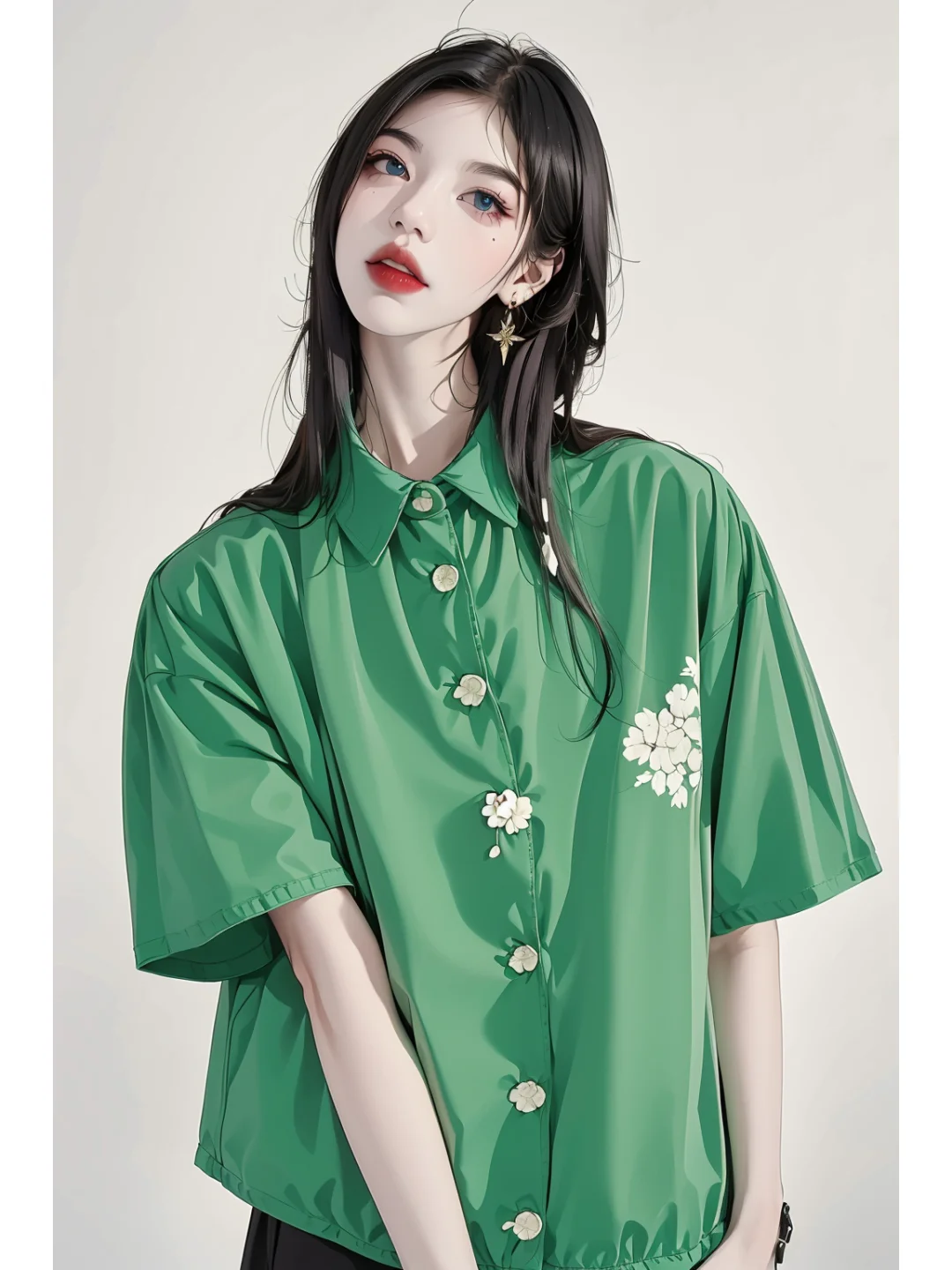 AI穿搭|不一样的衬衫（4）