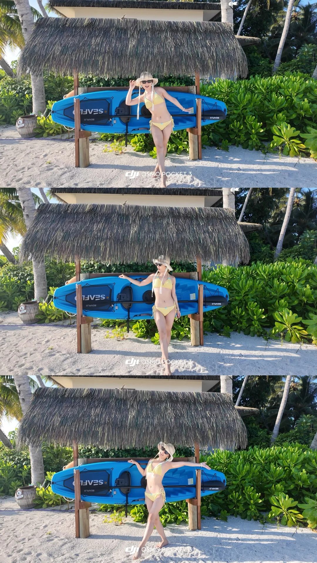 比基尼拍照姿势（H型短腿女孩出片大法）