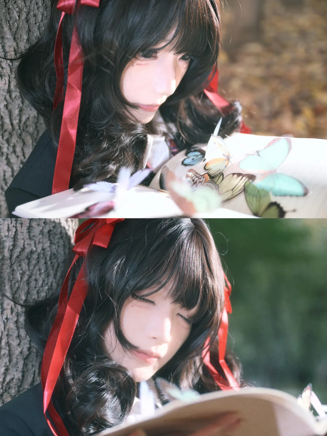 “最后一抹黄是写给冬天的序章”