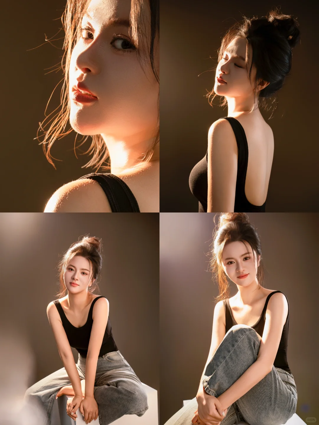 挑战拍100组写真6️⃣光影肖像