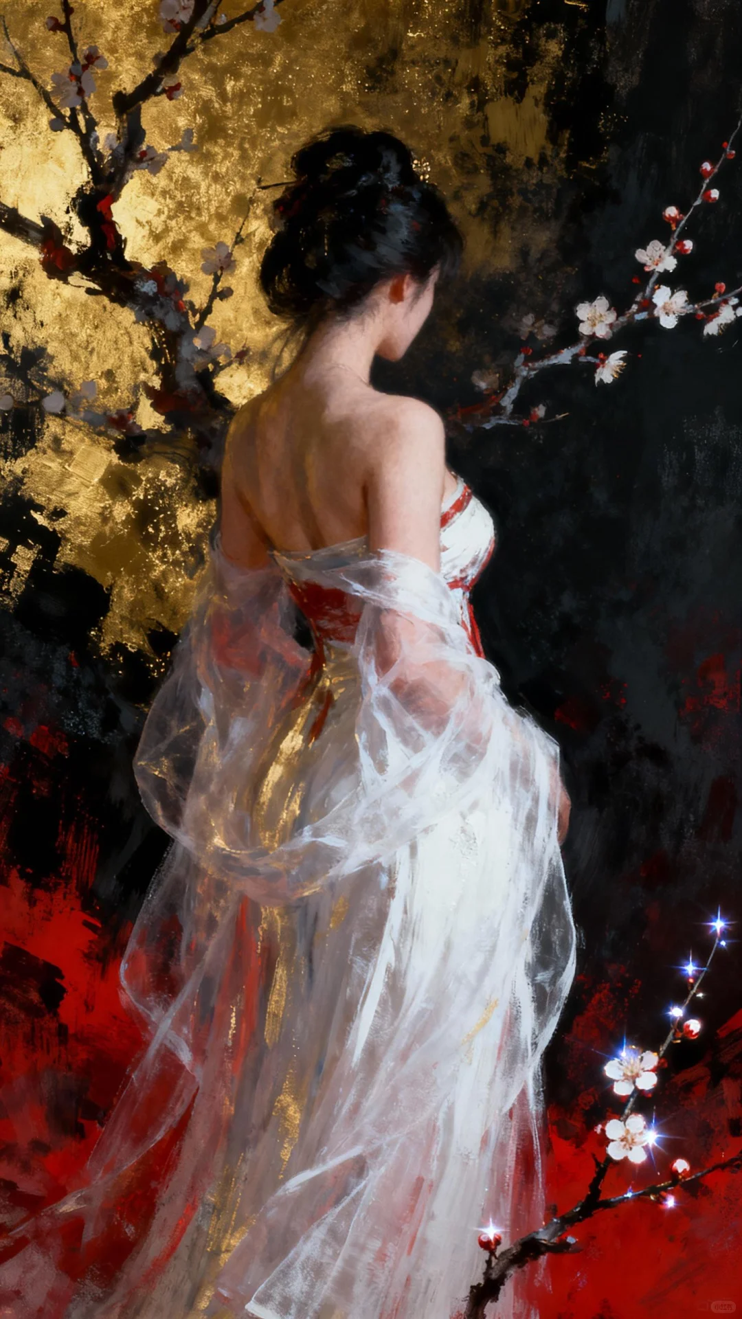 AI壁纸|梅花幽怜